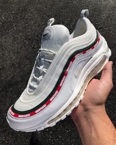 undefeated x nike air max 97 gucci|Nike Air Max undefeated white.